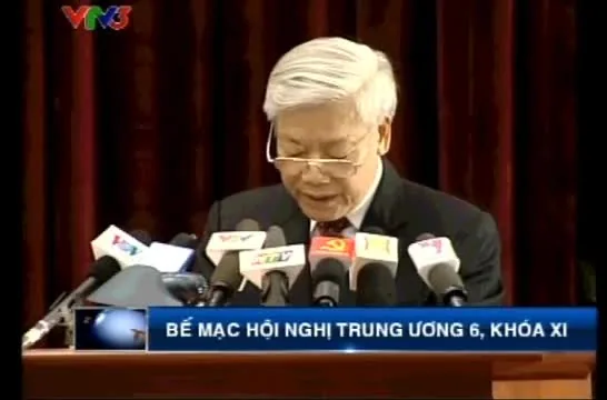 Preview for y2mate.com VTV3 Tổng bí thư Nguyễn Phú Trọng nghẹn ngào tại Hội nghị 6 Ban Chấp hành TW 360p
