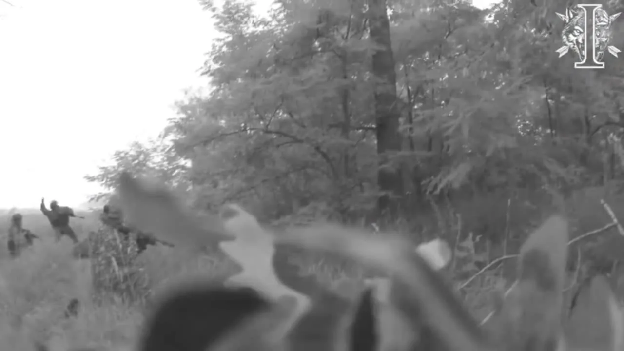 Preview for MAKS 24 🇺🇦👀 on X '☠️🔞 An ambush by the subversion and reconnaissance SOF of Ukraine on a truck of th