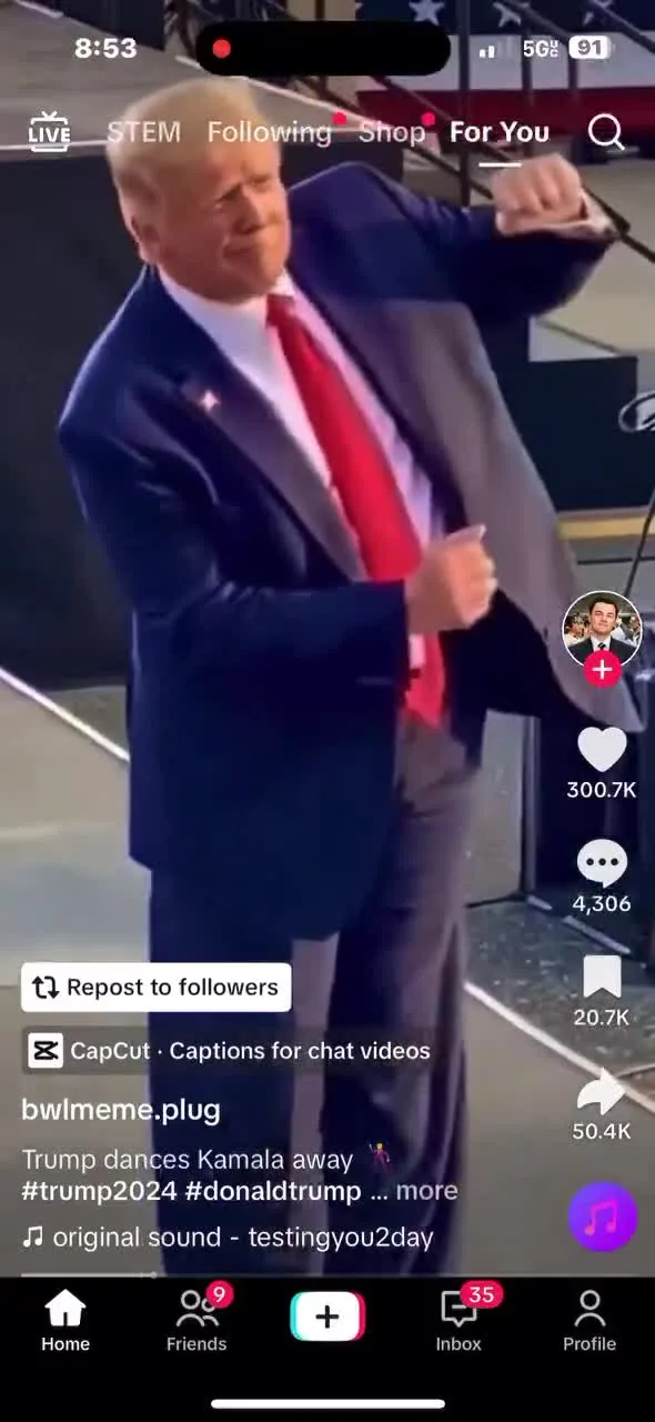 Preview for Wall Street Silver on X 'Trump “Kamala, you’re fired” https t.co 9aaNeLMo0q' X